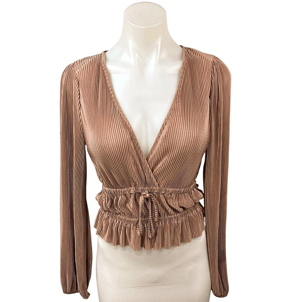 ZARA Ribbed Blouse